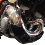 KTM 250/300 EXC 2017 – 2019 + TPI / Husqvarna TE 250 / 300 2017 – 2019 Bash Plate with Pipe Guard STANDARD PIPE ONLY 1
