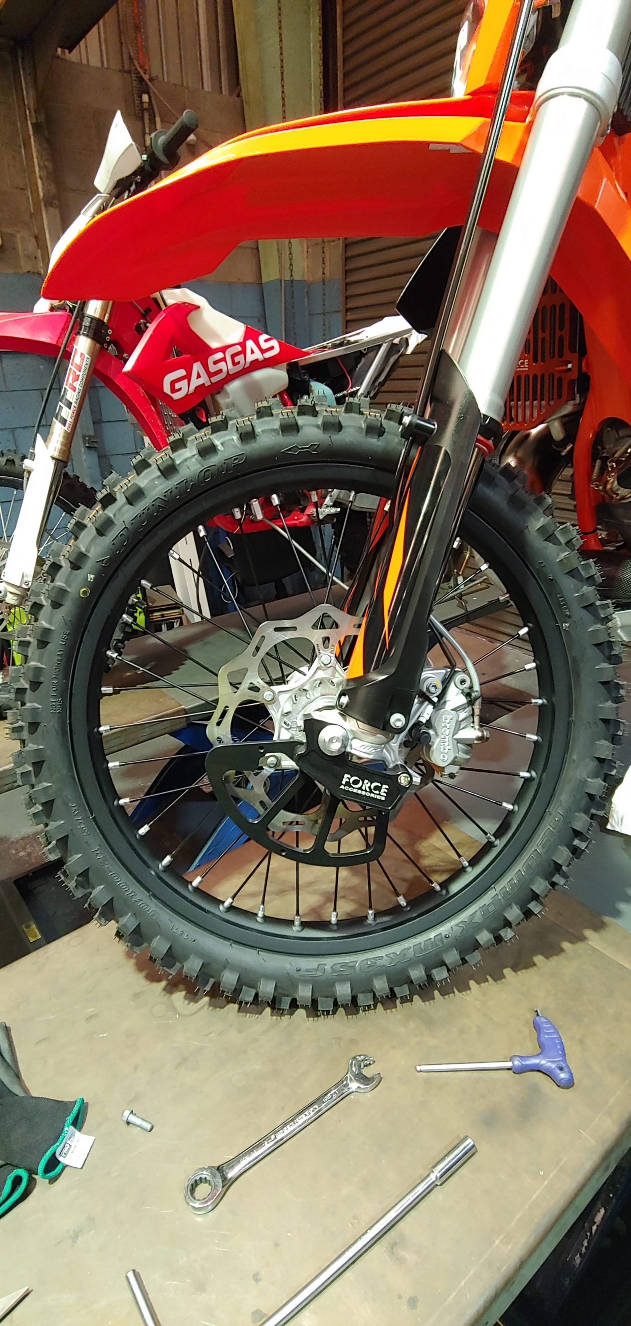 Front Disc Guard KTM All (125+) 2 & 4 Strokes 2015 2020 / All